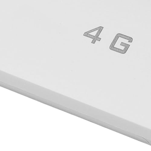 Image of 4G LTE USB Portable WiFi Router with SIM Card Slot, Plug and Play Mobile Hotspot Dongle Supporting 10 Devices, WPA2 Encrypted Internet Access for Travel RV Laptop Tablet Smartphone (White)