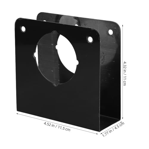 Placa de refuerzo de acero para reparar y asegurar cerraduras en puertas de oficinas 3
