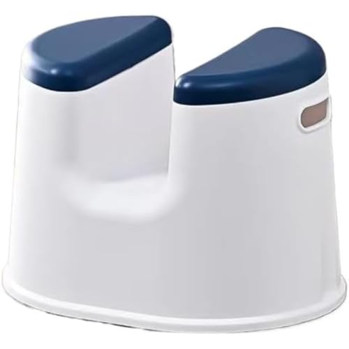 バスチェア お風呂椅子 バススツール シャワーチェア 介護風呂イス 踏み台 U形 プラスチック製椅子 防滑 耐久性 家用 ストレス解消 普段 洗えない場所も簡単に洗えます 多機能バスチェア (ブルー)