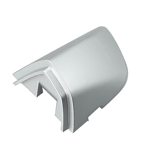 X AUTOHAUX Silver Tone Front Driver Left Door Handle Cover for Volkswagen Golf GTI 2010-2014 Passat 2012-2019 1K8837879 1K8-837-879-GR-U