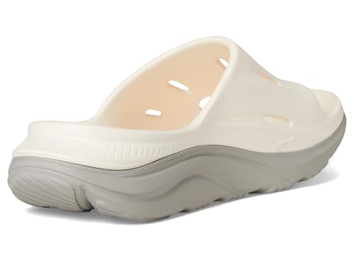Image of Hoka Unisex Ora Recovery Slide 6 Alabaster /Stardust Men's 6, Women's 8