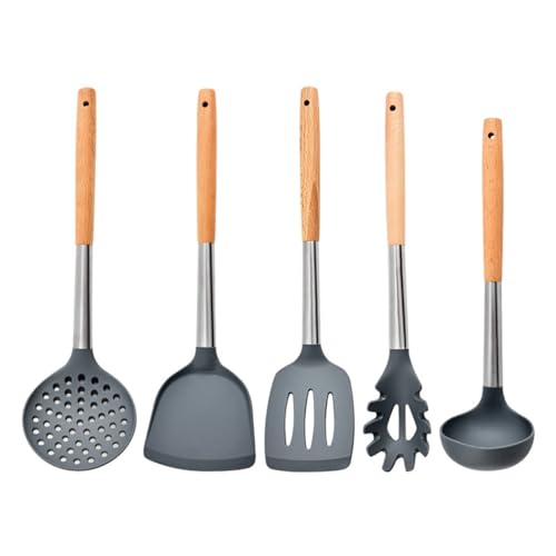 Spatule ménagère cuillère en acier inoxydable pour cuisson et service - 2