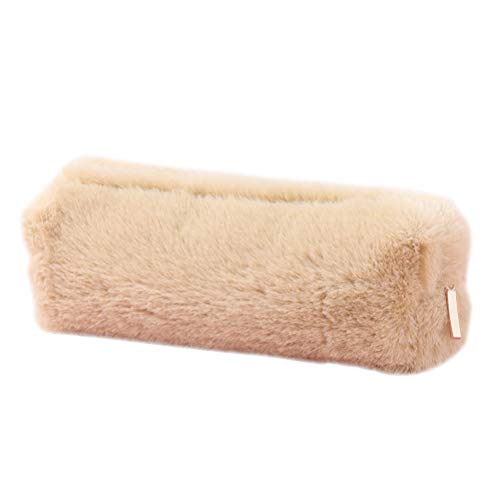 Preisvergleich Produktbild Makasy Große Kapazität Briefpapier Pouch Stifte Etui Mäppchen Mädchen Federmappe Federtasche Stifte Organizer Büro Vintage Filz für Mädchen und Jungen