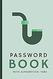 tortillas maison  PASSWORD BOOK: Password book with tabs, web address, login, sign in, log book