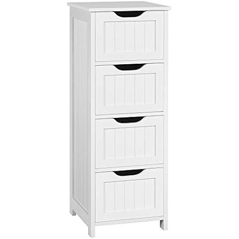 Yaheetech Bathroom Floor Cabinet Cover