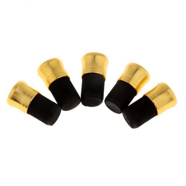 2x5pcs Fishing Rod Pole Butt Caps Front Cover Stopper End Protector 15mm-image-42
