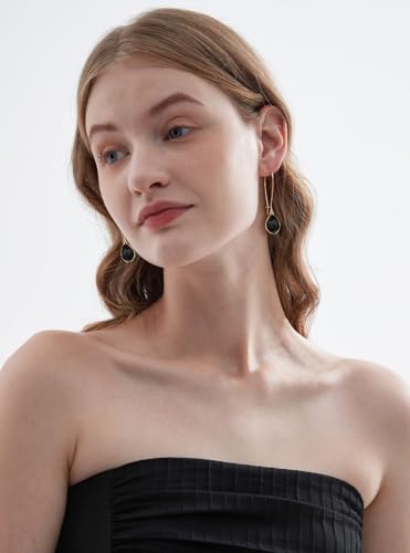 LILIE&WHITE Gold Teardrop Dangle Earrings For Women In Resin Drop Earrings Hypoallergenic Earrings Fashion Jewelry Gift Earrings2