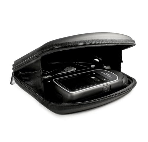 TUFF LUV Funda rígida para bolsa [compatible con Accu Chek/Aviva] Kit de prueba de diabetes