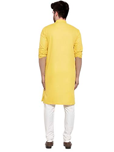 Image of trustous Mens straigth Solid Kurta Pyjama Set Combo in 100% Cotton with 16 Colour Option and Size are XS to 3XL for (Birthday,Wedding, Ceremony, Casual, Engagement)