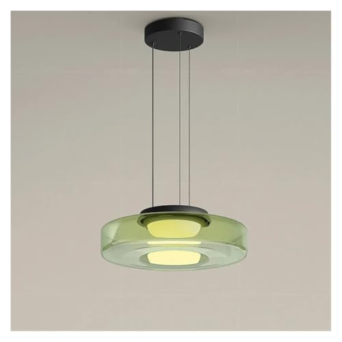 Lampe à suspension LED en verre blanc G1D35 contre la lumière agressive