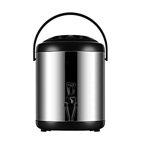 FEOOWV Stainless Steel Insulated Beverage Dispenser 121oz/0.95 Gallon, for Hot and Cold Water,Drink,Coffee,Milk,Fruit