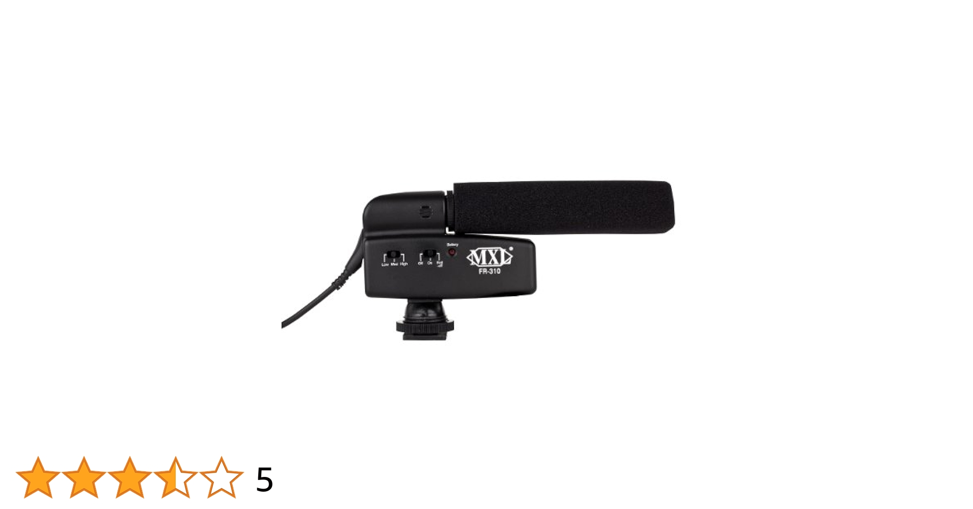 MXL ビデオカメラ用マイクロフォン FR-310 tf8su2k Amazon.co.jp: MXL ビデオカメラ用マイクロフォン FR-310