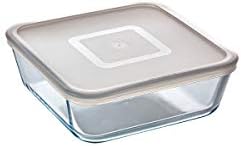 Pyrex Cook&Freeze Recipient Care 2L-19x19cm, Glass, 2000 milliliters