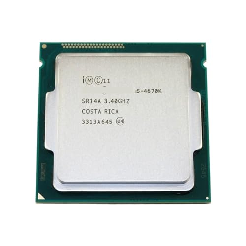 Processeur Intel I5 4670K LGA 1150 CPU Quad-Core 3.4 GHz SR14A
