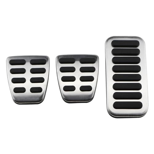 CLFJWZ Interior del Coche Pedal De Embrague De Freno De Gas De Acero Inoxidable para Hyundai para Elantra para Accent I30 IX35 IONIQ para para Encino para Kona(Style 2(MT))