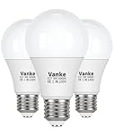 Vanke E27 Screw LED Bulb, 9 Watts (60W Equivalent) Cool White 6000K, ES Large Screw in Light Bulbs, 806 Lumen, Pack of 3, Non-Dimmable