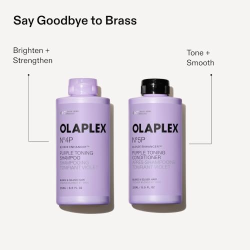 Olaplex N°.4P Blonde Enhancer Purple Shampoo | Toning Hair, 250 mL — view 7