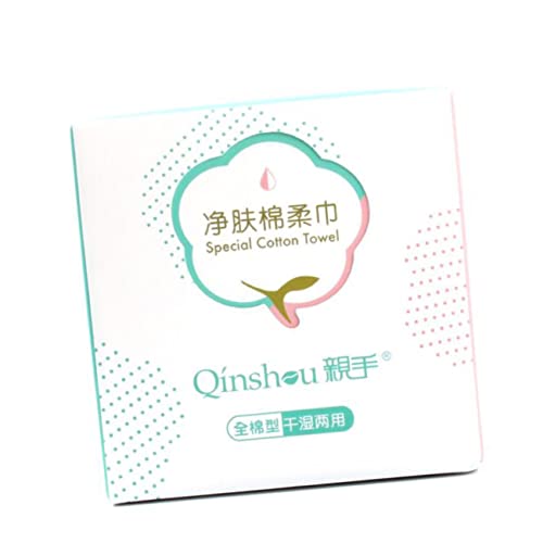 Amosfun 80Pcs Toalhetes De Viagem Toalhetes De Pano Seco Descartável Tecido Facial Tecido De Algodão