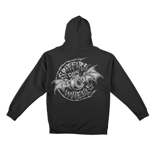 Spitfire Wheels Hoody Batwing Classic Pullover Black/White Black