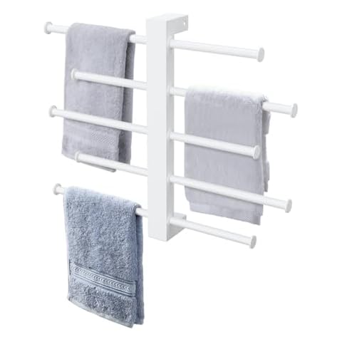 ZUEXT 5-Tier Adjustable Towel Bar Cover