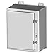 Saginaw Enclosures, SCE-20H1608QFGLP, Wall Mount Enclosures, 22.75H x 16.87W x 7.77D, 1 Door, Nema 4X Fiberglass, Fiberglass