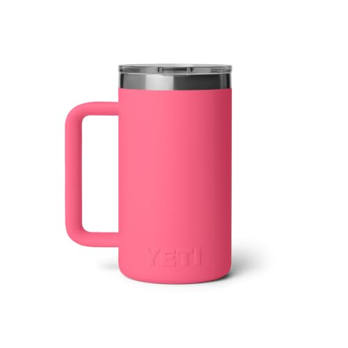 YETI Rambler 24 oz Ceramic Lined Stackable Mug, Tropical Pink - image 5