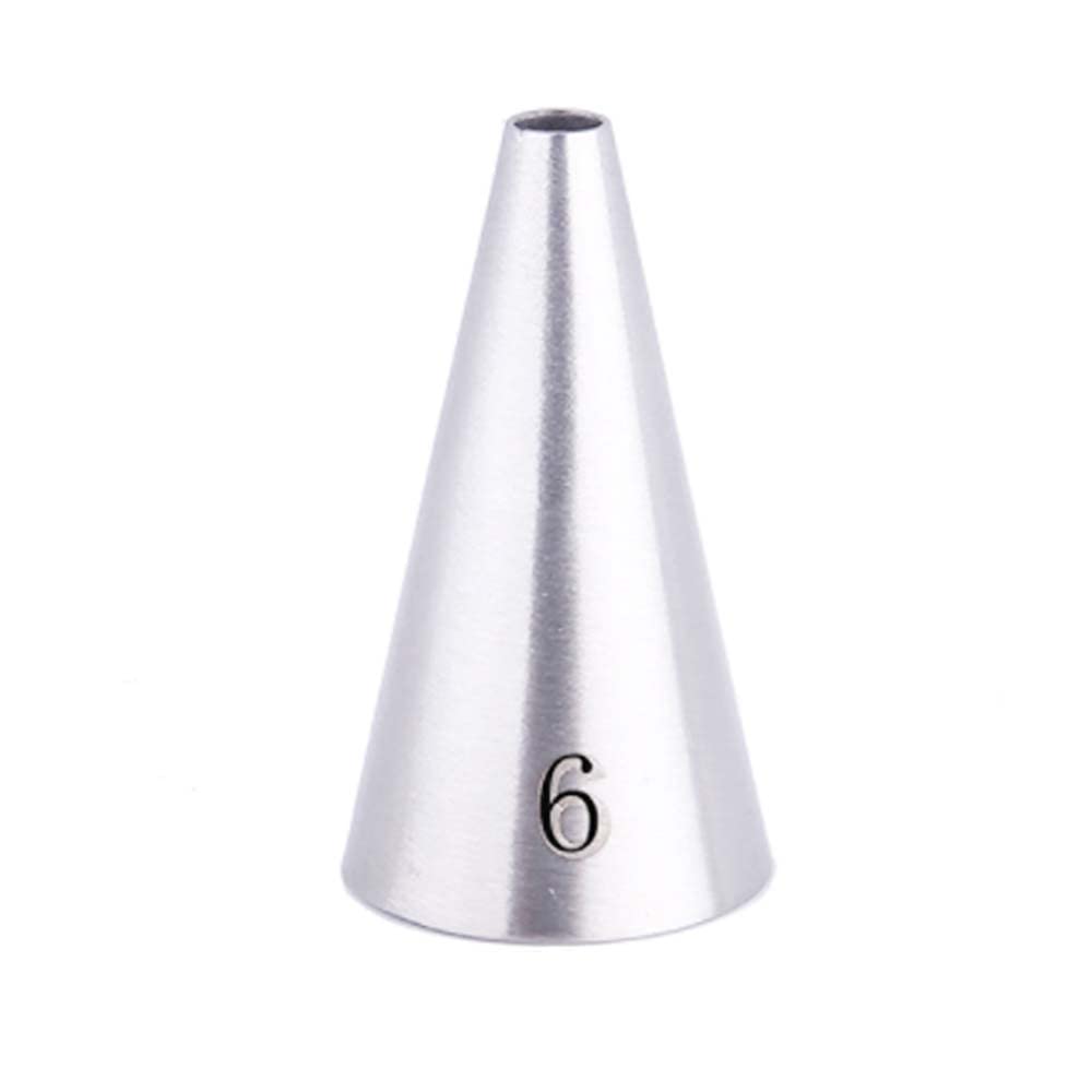 Reland Sun 1pc 304 Stainless Steel Piping Tip Cake Piping Rose Snow Top Cream Cake Topping Cookie Baking Tool (6)