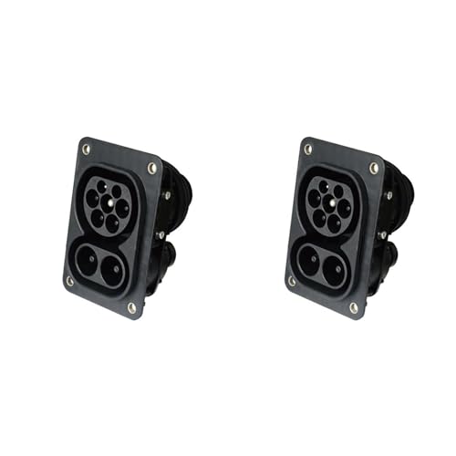 Conector de coche eléctrico Tipo 2 Combo 2 con capacidad DC 150A y 1000V
