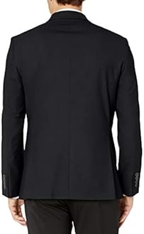 Amazon Essentials Men's Long-Sleeve Classic-Fit Button-Front Stretch Blazer