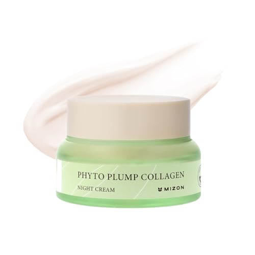 Crème de Nuit Collagène Vegan MIZON Phyto Plump de 50 ml pour le soin visage coréen