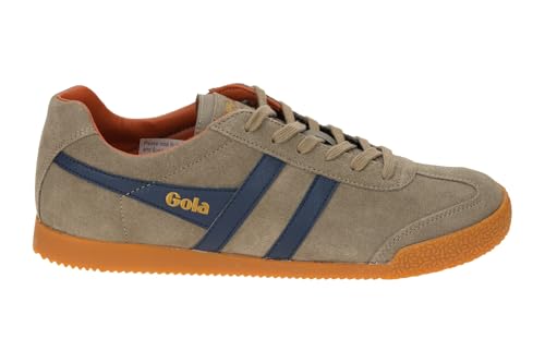 Image of Gola Equipe Suede - Sneakers for Men - Contrasting Wingflash - Heel Return - Durable Cupsole - Low Silhouette