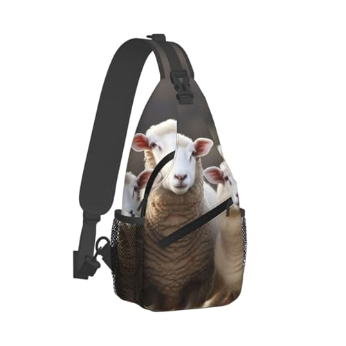 Bolso de pecho cruzado para hombre bolso de hombro miniatura 2