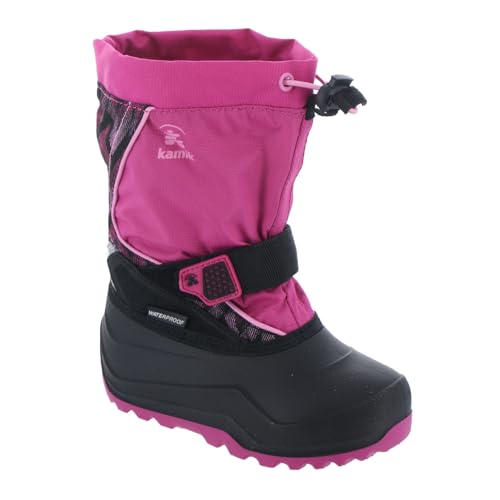 Kamik Girl's Snowfall P (Toddler/Little Kid/Big Kid) Magenta 10 Toddler M