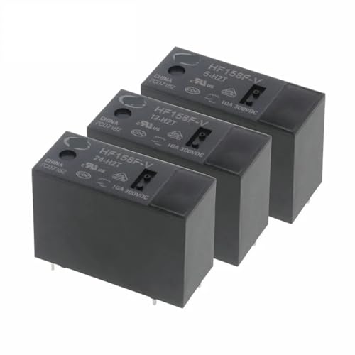 Relé HF158F V 24 H2T con conmutación estable de 10A para PCB 2