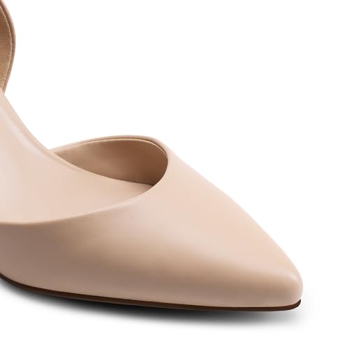 DREAM PAIRS Women's High Heel Closed Toe Dress Shoes Pumps Elegant Stiletto D'Orsay Slip On3