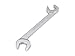 TEKTON 24 mm Angle Head Open End Wrench | WAE84024