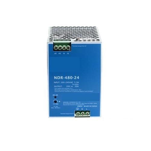 Alimentation NDR-480-24 evite les coupures de courant 24V 20A 480W