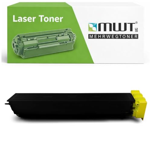 Toner TN-611Y Jaune pour remplacer la cartouche vide des Bizhub C451 C550 C650