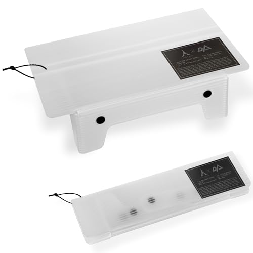 Tokyo Camp × OPTION エアライトテーブル 超軽量 75g アウトドアテーブル テーブル 折りたたみ式 コンパクト 軽量 キャンプ ハイキング 登山 UL ウルトラライト バックパッキング 耐熱温度140℃ (ブラックステッカー)