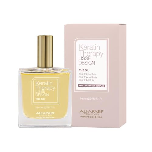 Alfaparf Milano | Keratin Therapy Lisse Design | The Oil elisir - Olio Effetto Seta, 50ml