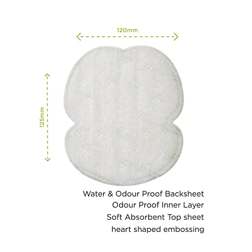 Diva secret Underarm Absorbent Sweat Pads (Pack Of 20) Unisex Adhesive shield pads | Sweat Free And Odour Free - Image 5