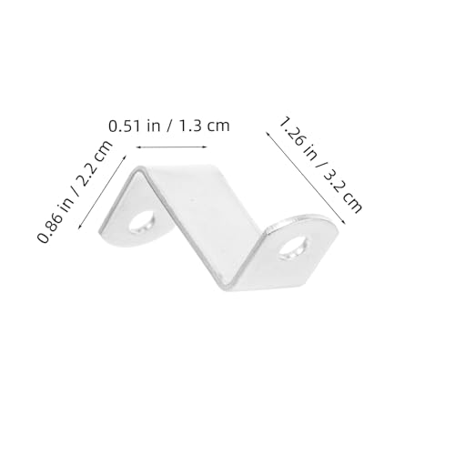 Image of Photo Frame Spring Hardware 10pcs Canvas Offset Clamps Small Picture Hangers Hanging Tools