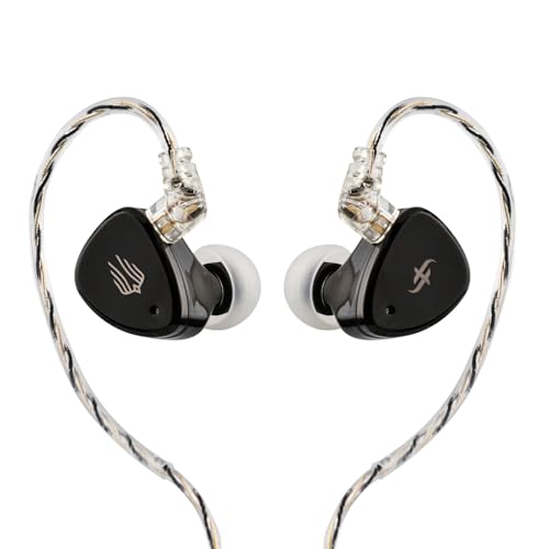 HIFIXAUDIO SIMGOT EM6L �C���C���[���j�^�[ 1DD + 4BA �n�C�u���b�h�h���C�o�[ IEM �C���z�� �Q�[��/HiFi �L���C���z�� 3D�v�����g�����n�E�W���O ���O���\�ȋ⃁�b�L�P�[�u���t�� ���y�ƃI�[�f�B�I�}�j�A����