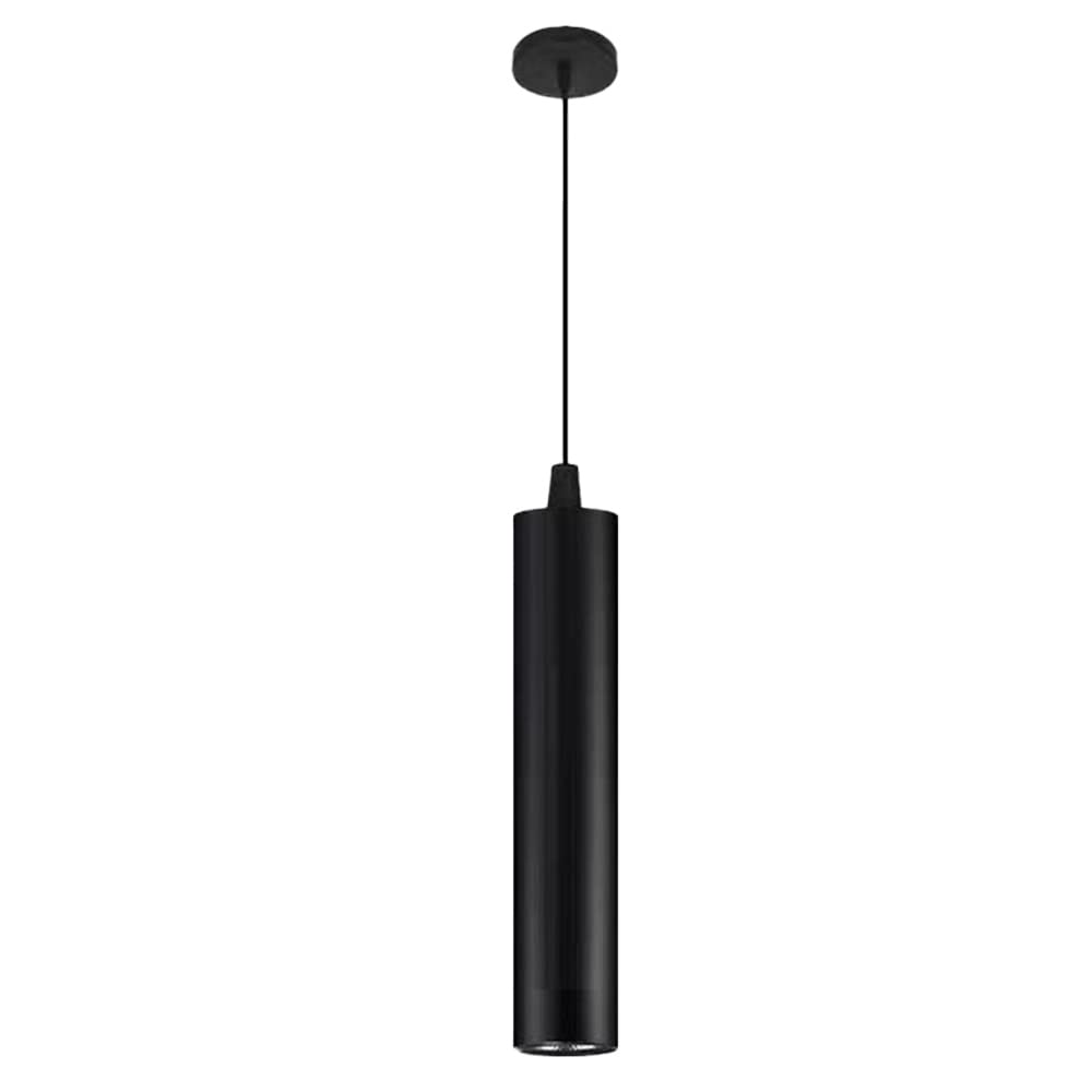 Lámpara de techo cilíndrica de 6x60cm con luz neutra para iluminar barras oscuras y pasillos largos