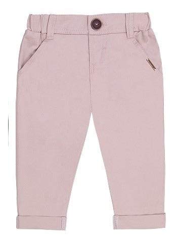 Calça Em Sarja Aconchego Do Bebê Tamanho:1;Cor:Creme