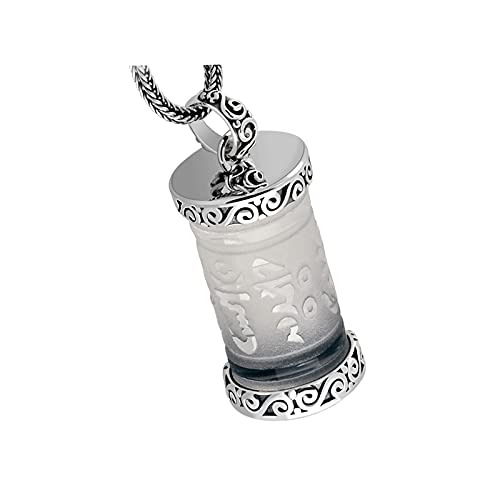 Pendentif roue de prière en argent, cadeau spirituel unique - 2