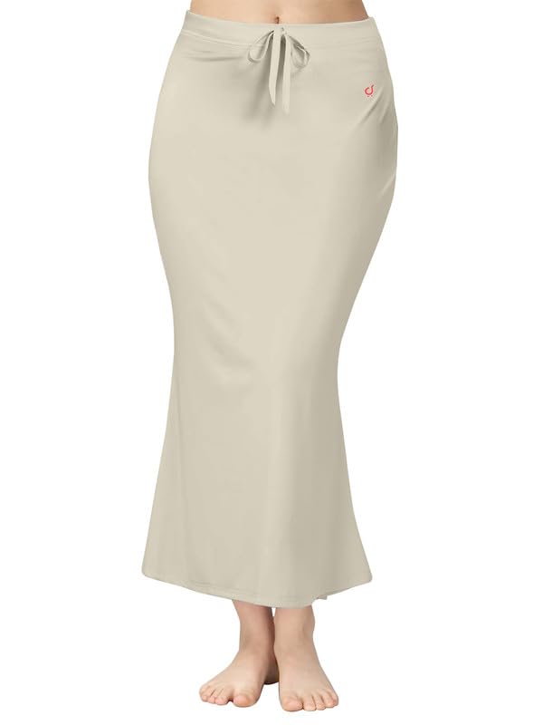 TRENDMALLS Women's Polyester Spandex Saree Shapewear Petticoat for Women, Cotton Blended,Petticoat,Skirts for Women,Shape Wear Dress for Saree Shaper