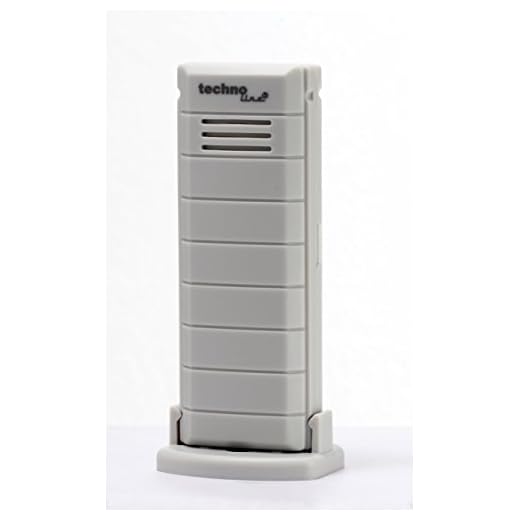 Technoline TX 48 WD IT Wetterstation Schwarz 868 MHz Frequenz Funk Außensensor für WD 4012