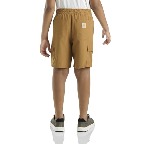 Short cargo Carhartt Rugged Flex marron ripstop ado robuste - 2