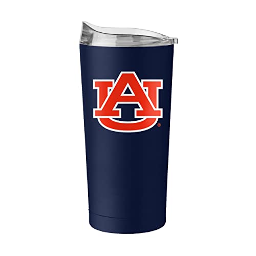 Image of Logo Brands NCAA 20 oz Powder Coat Stainless Tumbler -Double-Wall Insulated Everday Tumbler for Hot or Cold Drinks, High Lip Lid, Team Color